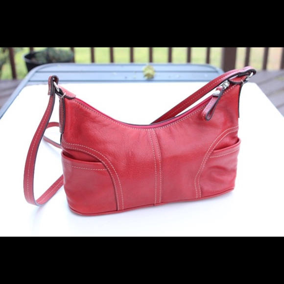Fossil leather cross body bag - Picture 5 of 9